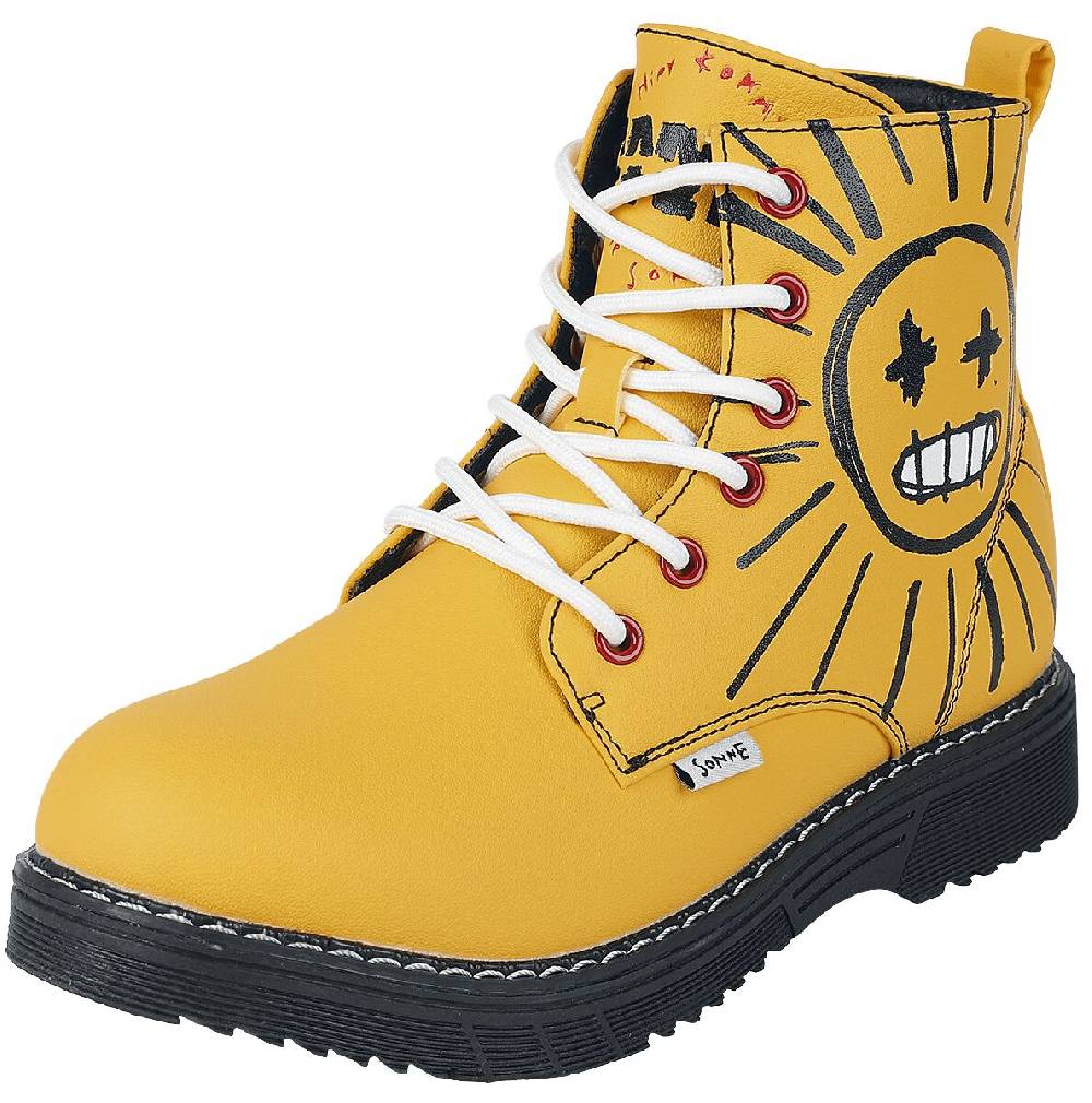 EMP "Rammstein" Boot gelb von Rammstein