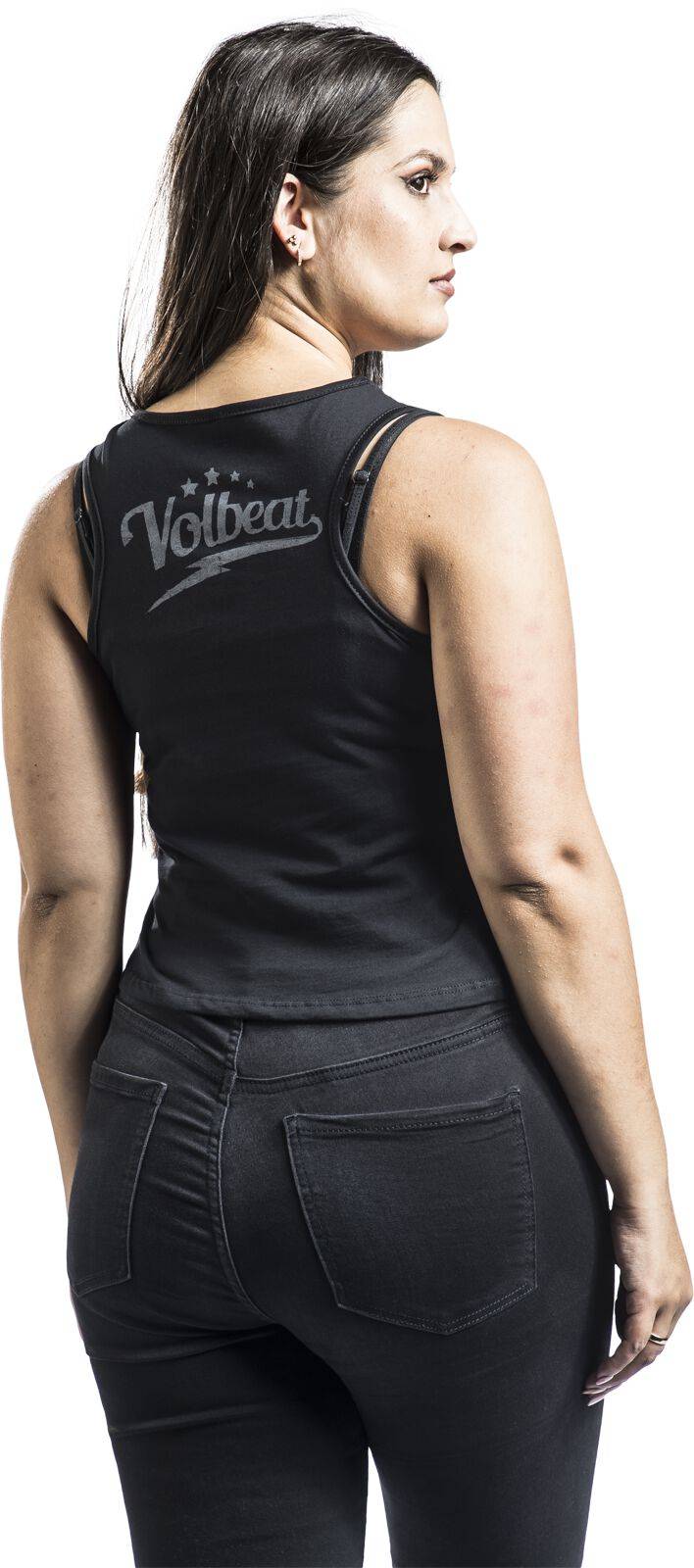EMP "Raven" Top Schwarz Von Volbeat