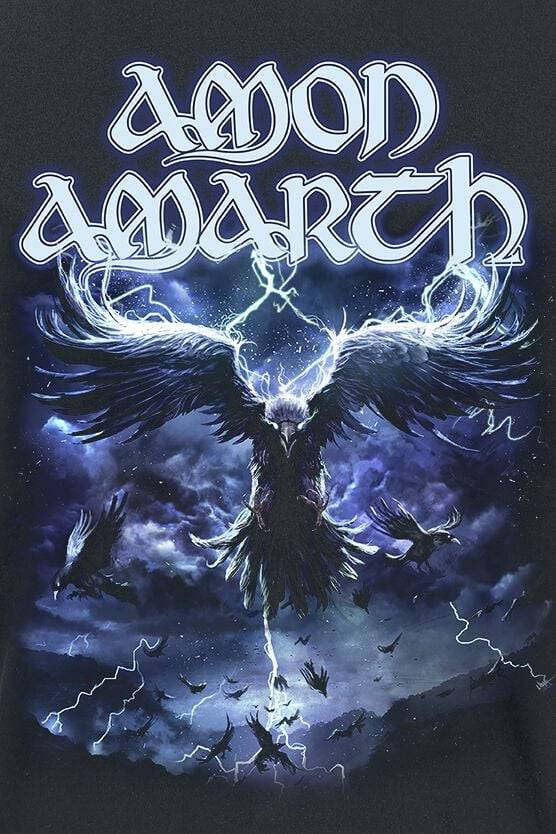 EMP "Ravens Flight" T-Shirt Schwarz Von Amon Amarth