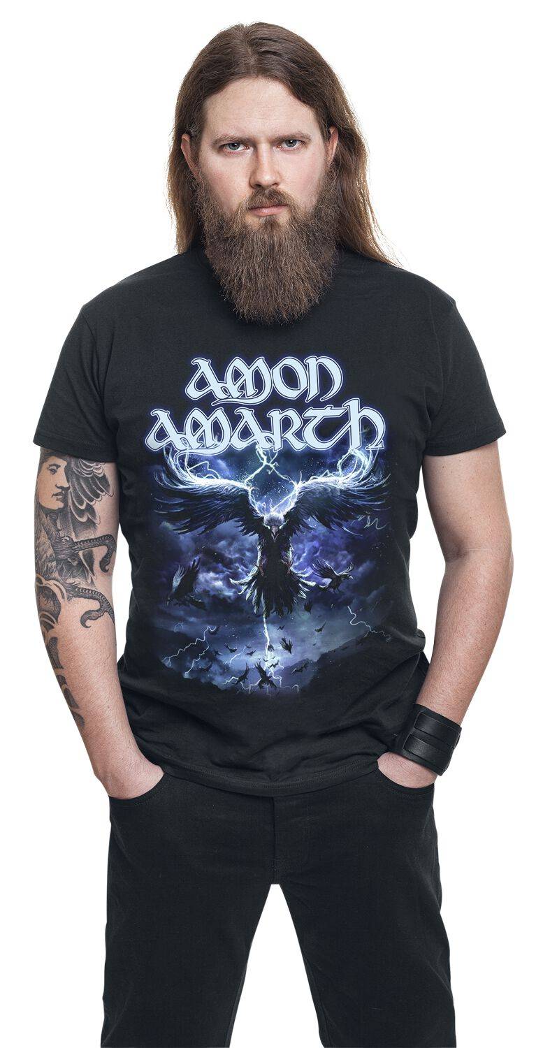 EMP "Ravens Flight" T-Shirt Schwarz Von Amon Amarth
