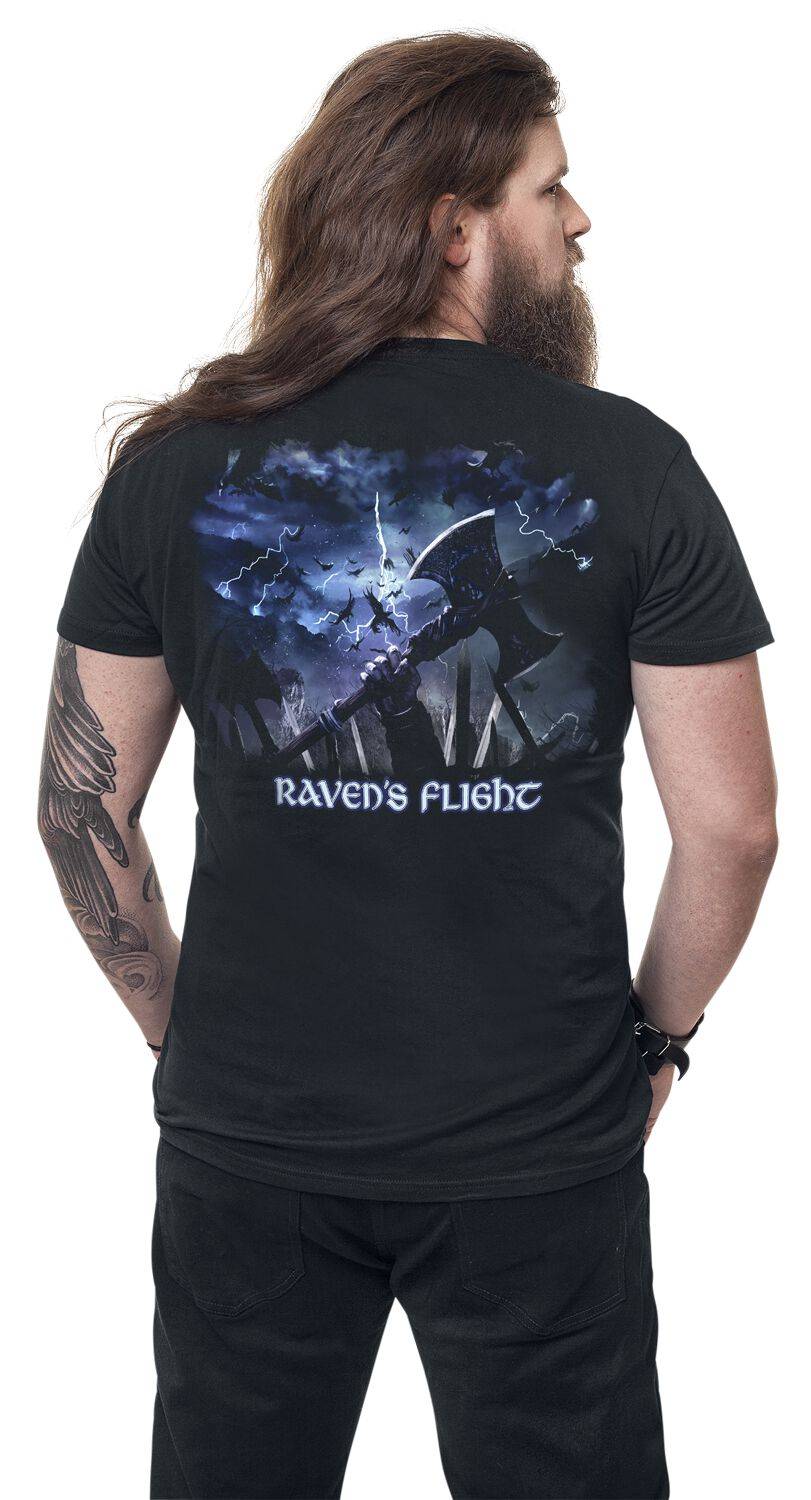EMP "Ravens Flight" T-Shirt Schwarz Von Amon Amarth