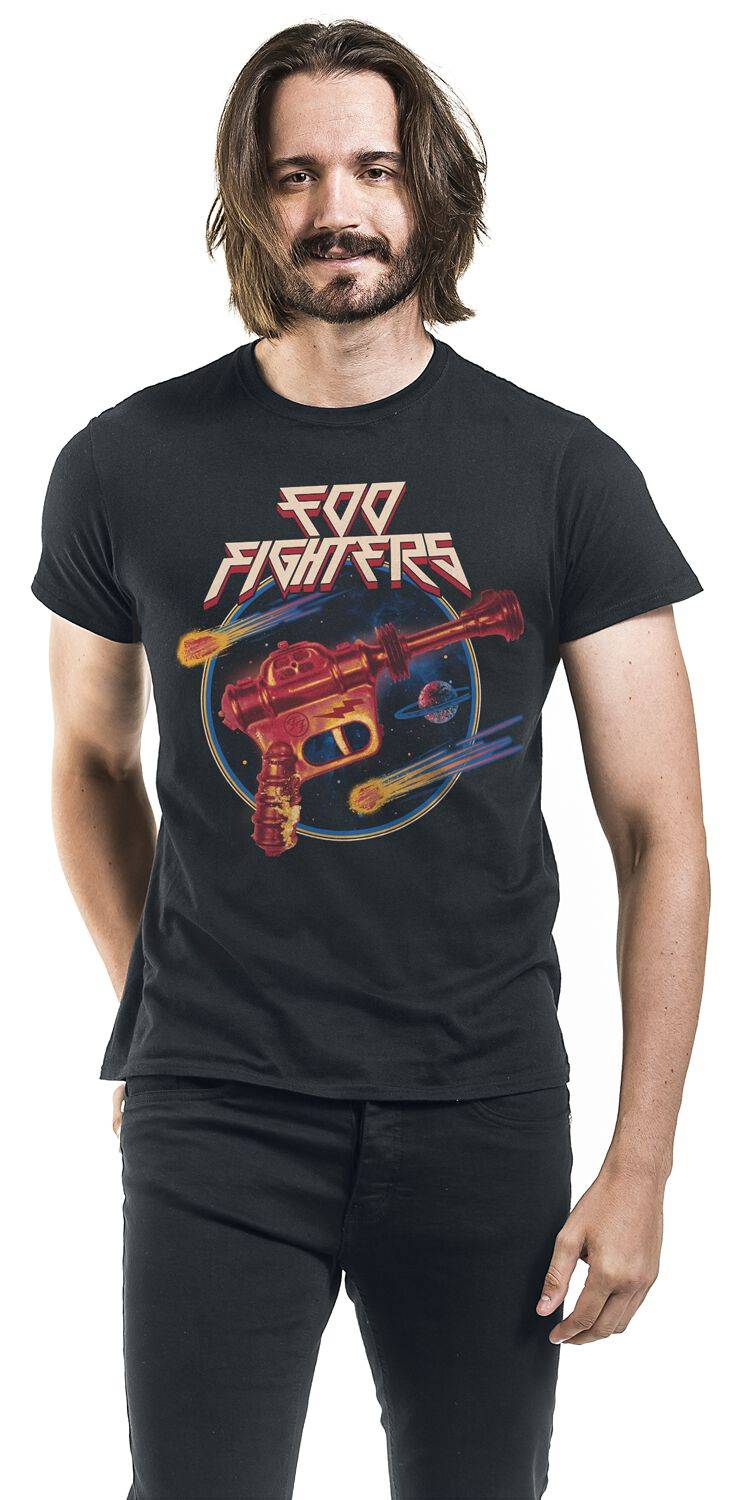 EMP "Ray Gun" T-Shirt Schwarz Von Foo Fighters