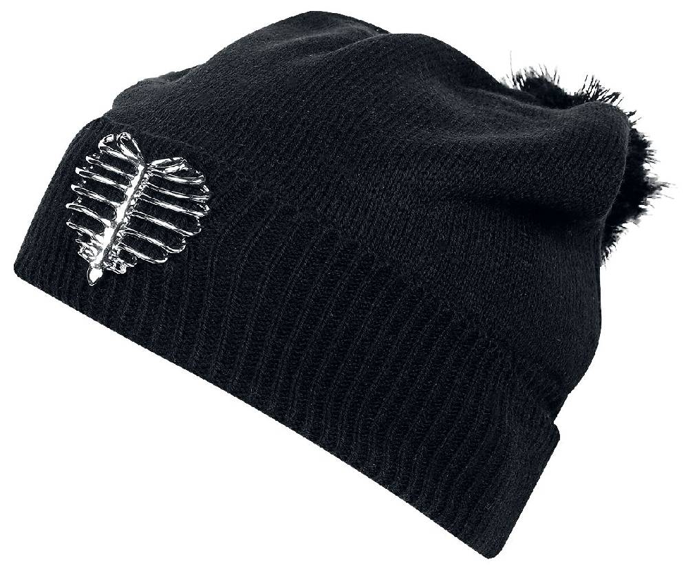 EMP "Rayne Hat" Mütze schwarz von Heartless