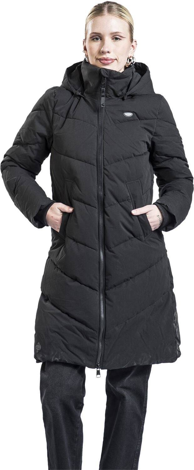 EMP "Rebelka" Mantel Schwarz Von Ragwear