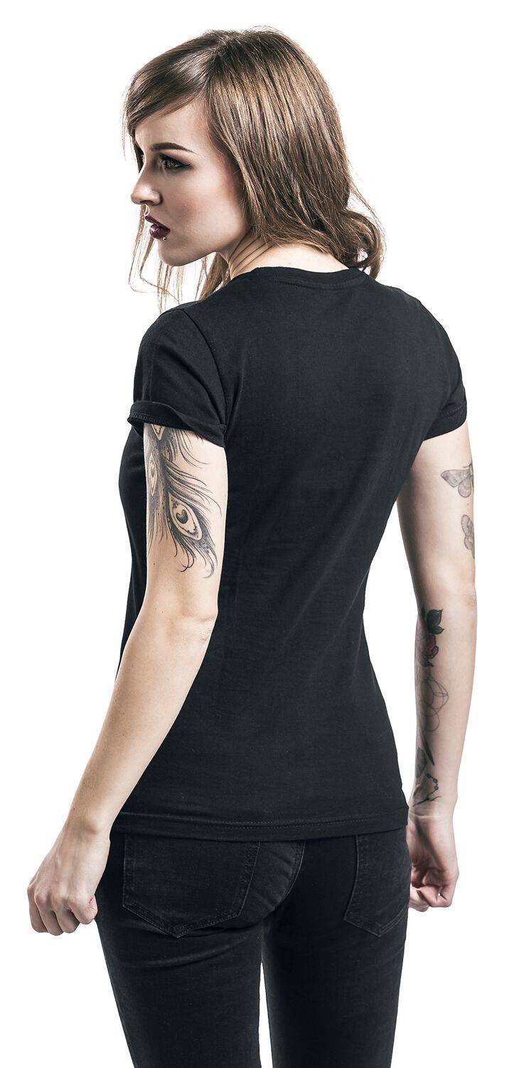 EMP "Red Logo" T-Shirt Schwarz Von AC/DC