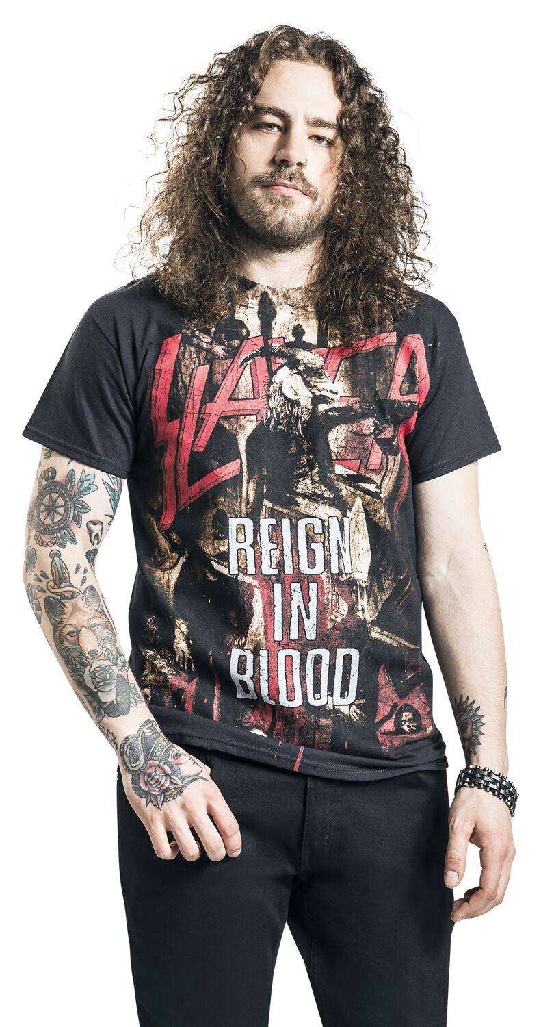 EMP "Reign In Blood" T-Shirt Schwarz Von Slayer