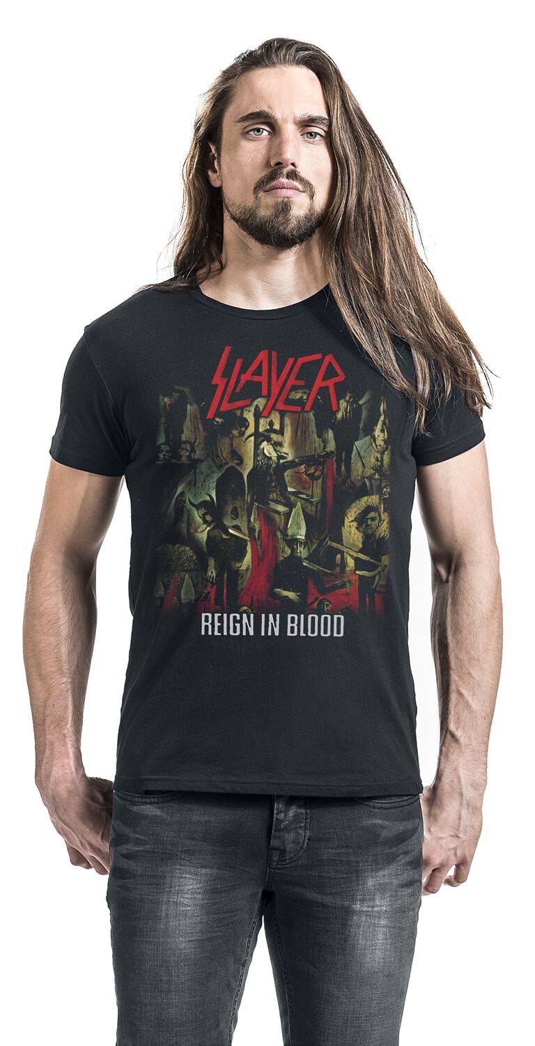 EMP "Reign In Blood" T-Shirt Schwarz Von Slayer