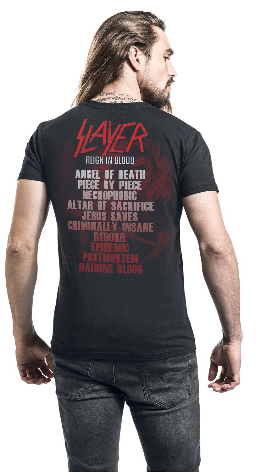 EMP "Reign In Blood" T-Shirt Schwarz Von Slayer