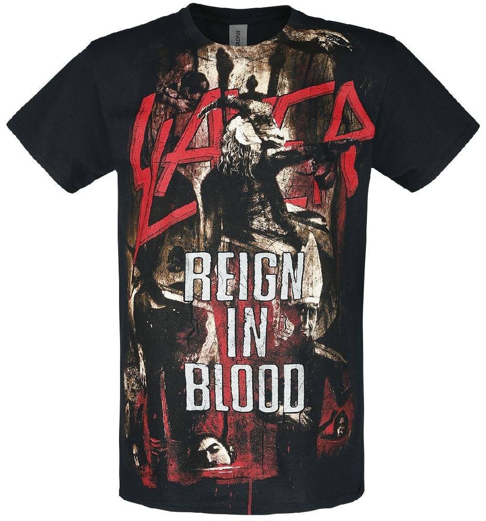 EMP "Reign In Blood" T-Shirt schwarz von Slayer