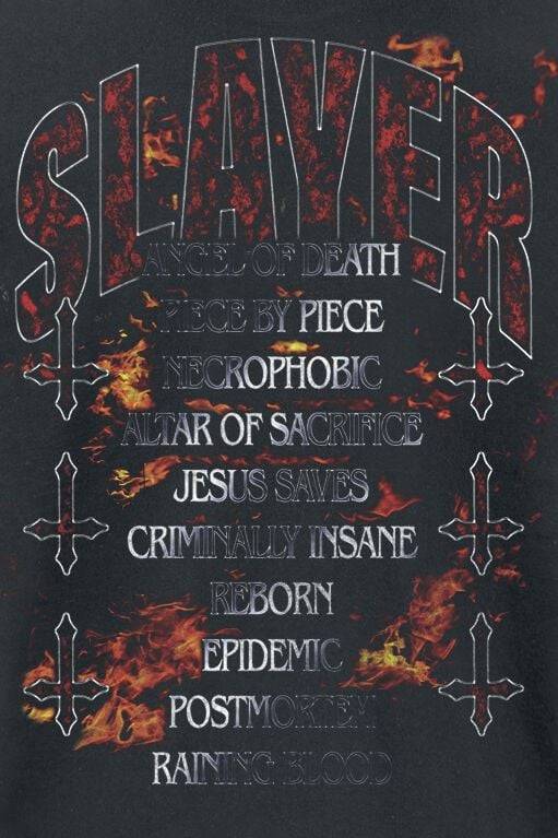 EMP "Reign Sword Skull" T-Shirt Schwarz Von Slayer