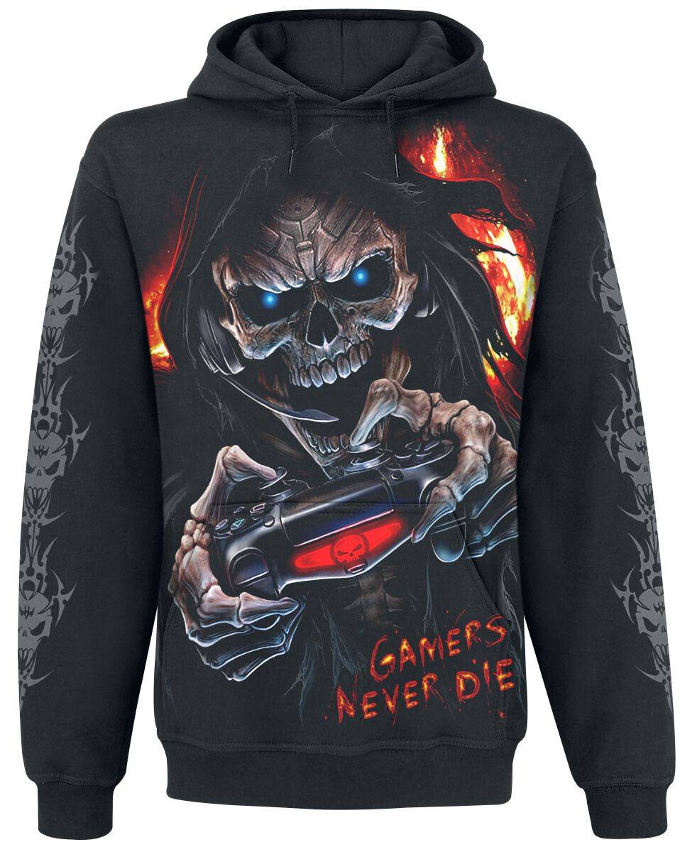 EMP "Respawn" Kapuzenpullover schwarz von Spiral