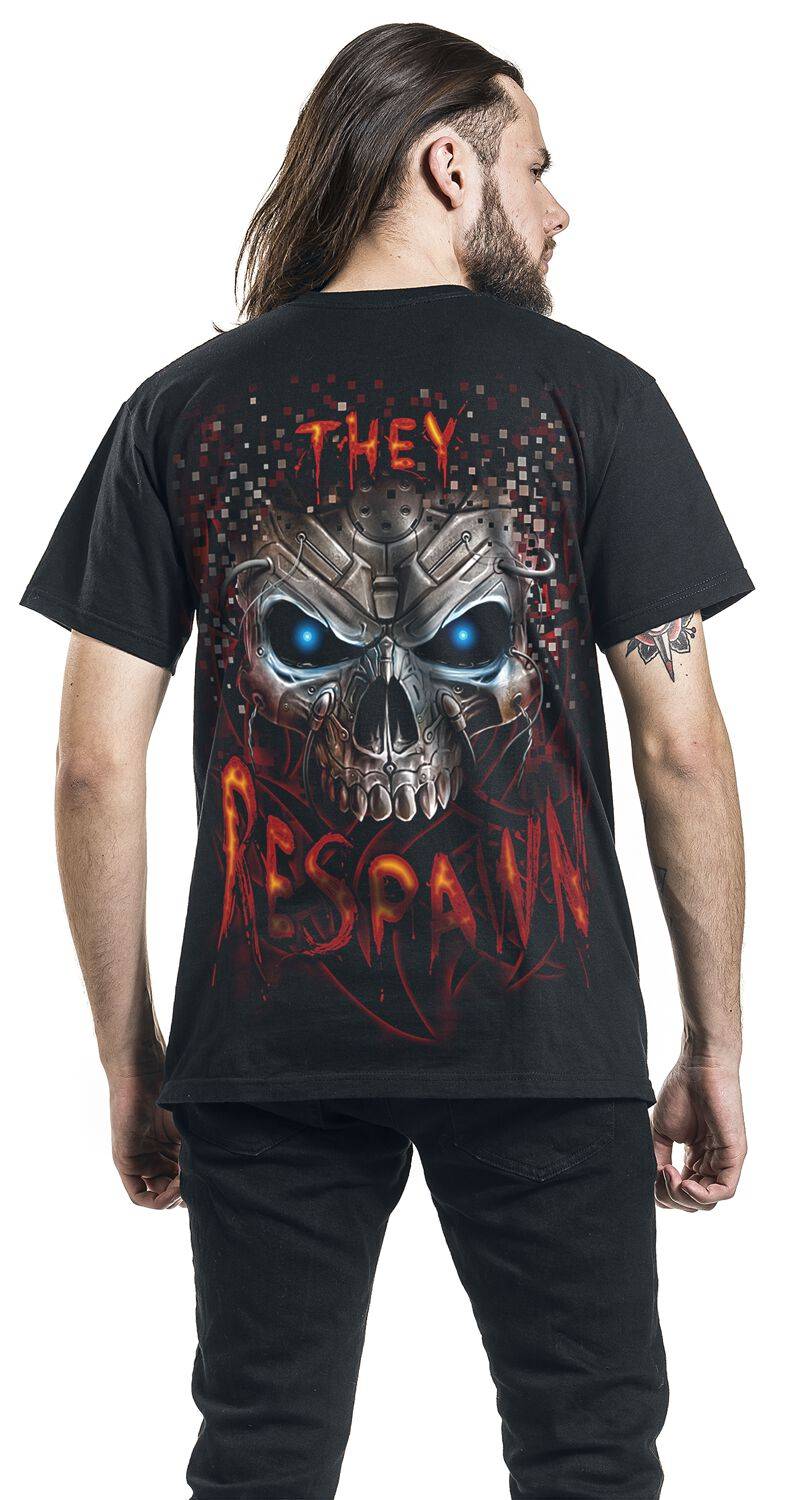 EMP "Respawn" T-Shirt Schwarz Von Spiral