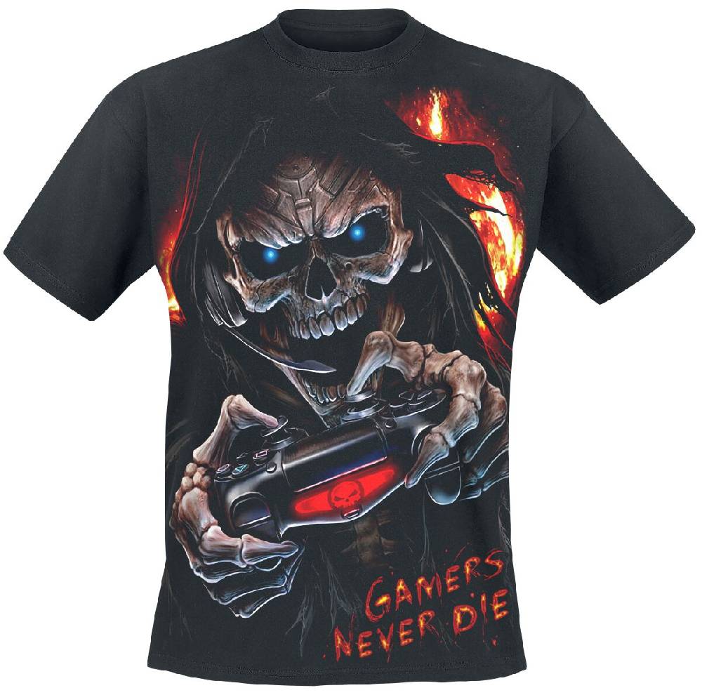 EMP "Respawn" T-Shirt schwarz von Spiral