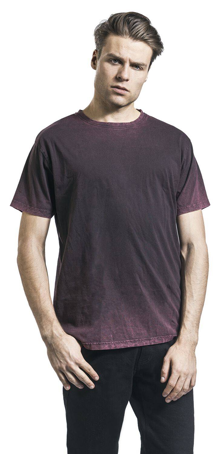 EMP "Retro Stone" T-Shirt Bordeaux Von Outer Vision