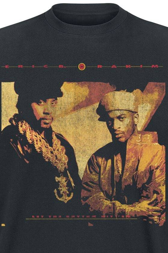 EMP "Rhythm Hit Em" T-Shirt Schwarz Von Eric B. & Rakim
