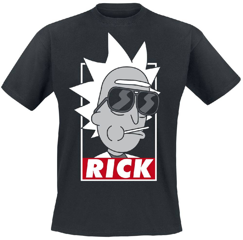 EMP "Rick" T-Shirt schwarz von Rick And Morty