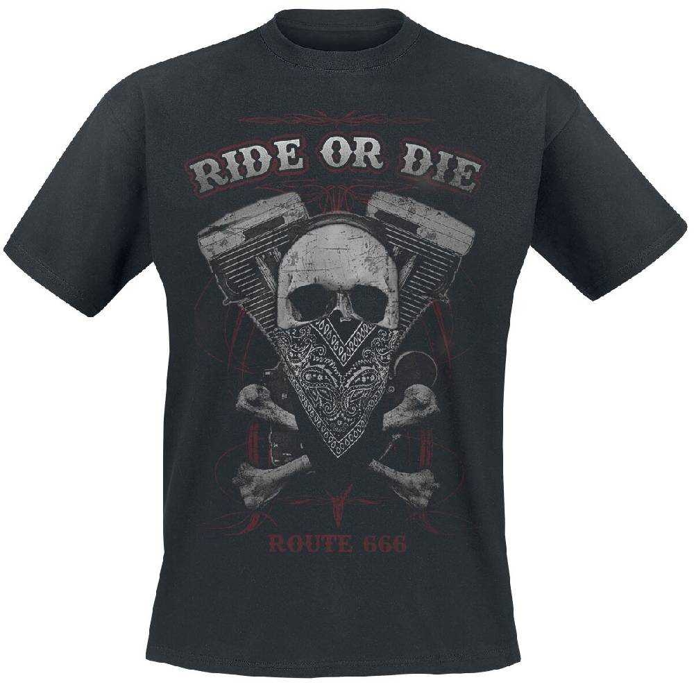 EMP "Ride Or Die" T-Shirt schwarz von Ride Or Die