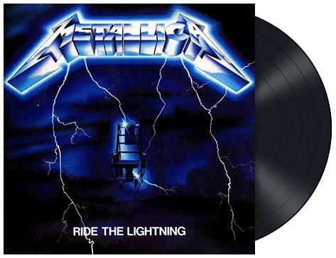 EMP "Ride The Lightning" LP schwarz von Metallica