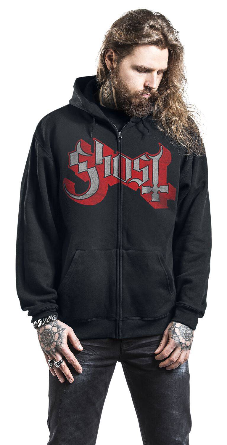 EMP "Ring Photo" Kapuzenjacke Schwarz Von Ghost