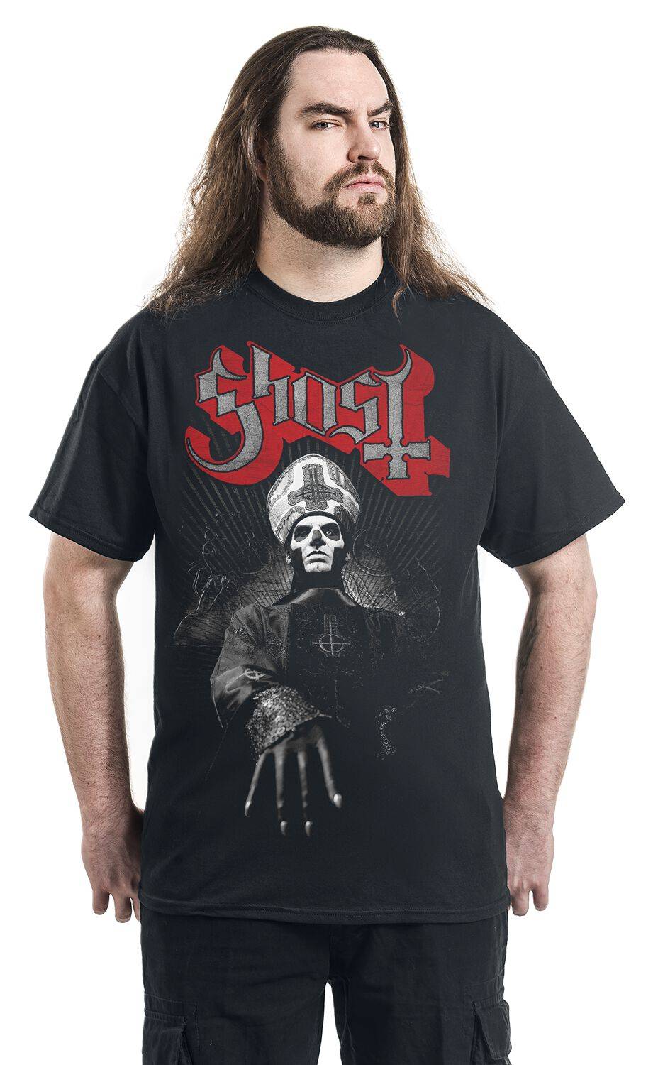 EMP "Ring Photo" T-Shirt Schwarz Von Ghost