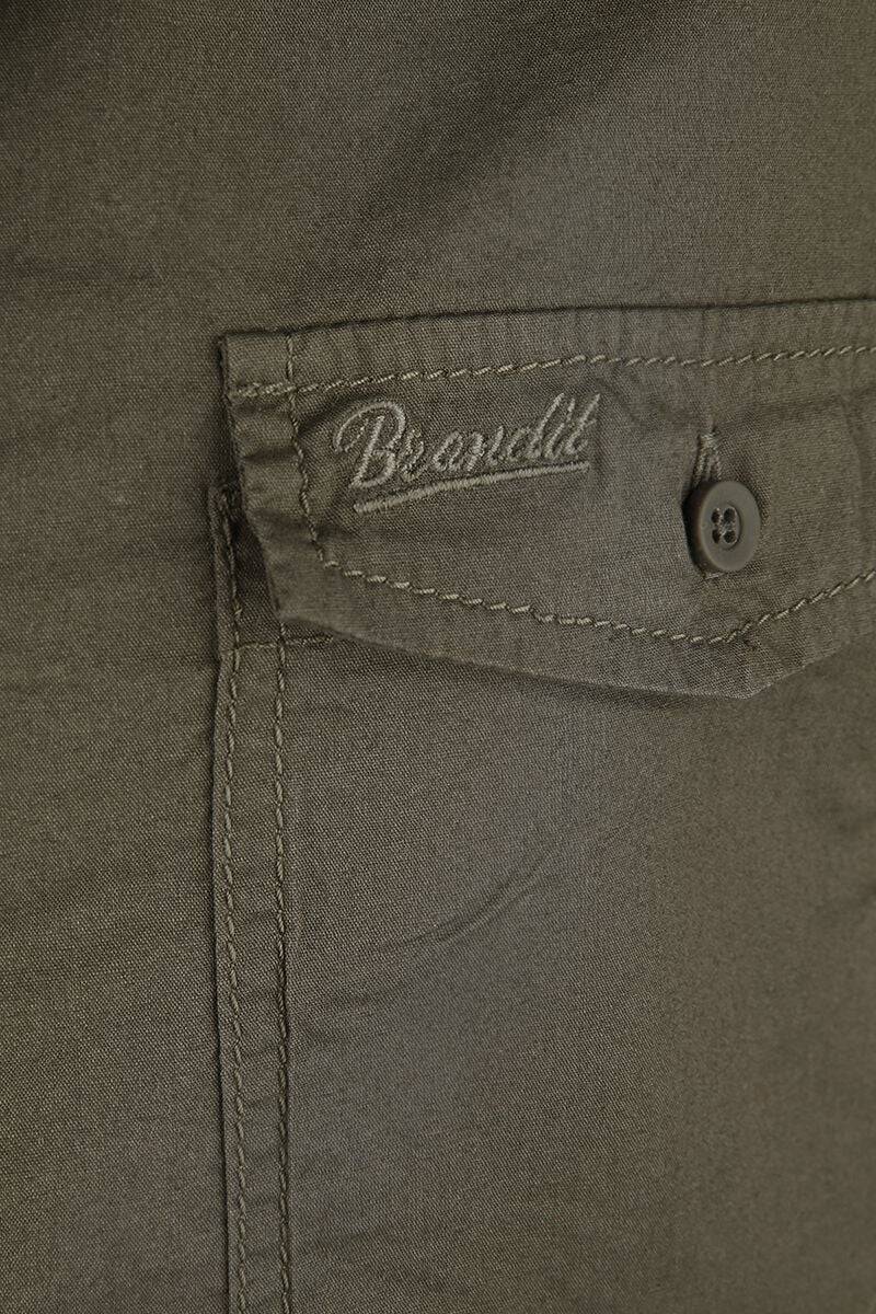 EMP "Roadstar" Kurzarmhemd Oliv Von Brandit