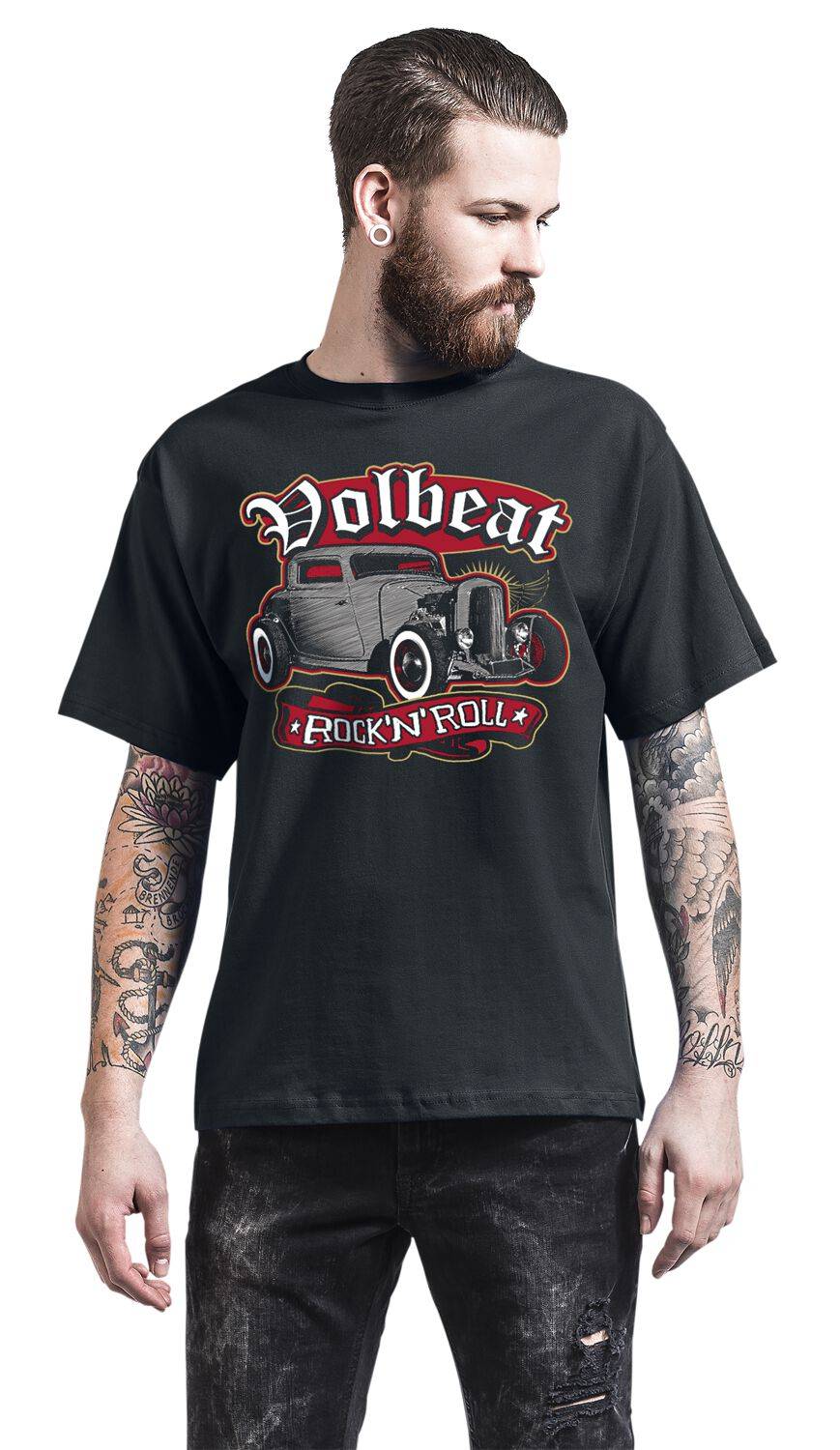 EMP "Rock'N'Roll" T-Shirt Schwarz Von Volbeat