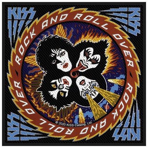 EMP "Rock & Roll over" Patch multicolor von Kiss