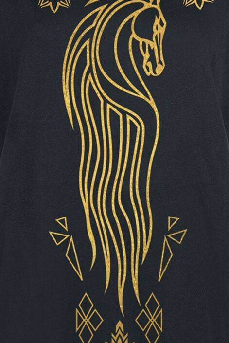 EMP "Rohan" T-Shirt Schwarz Von Der Herr Der Ringe