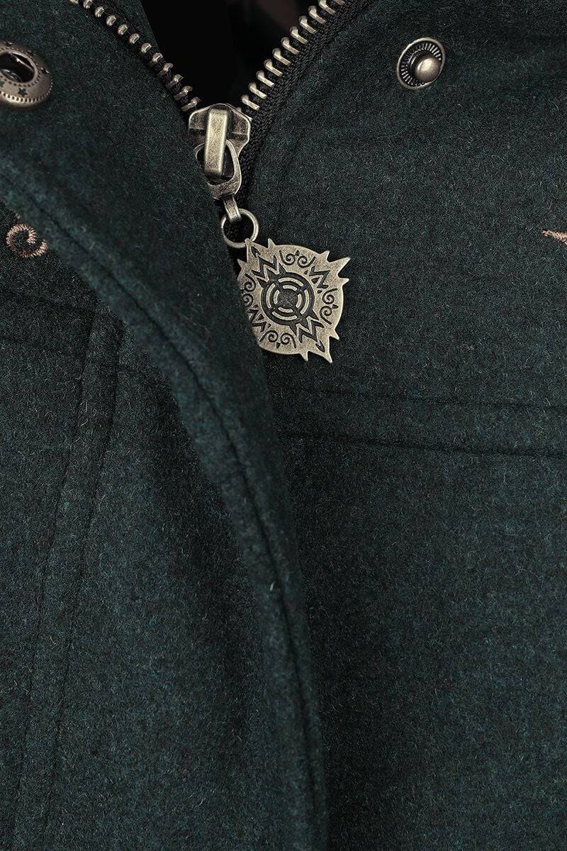 EMP "Rohirrim" Mantel Grün Von Der Herr Der Ringe