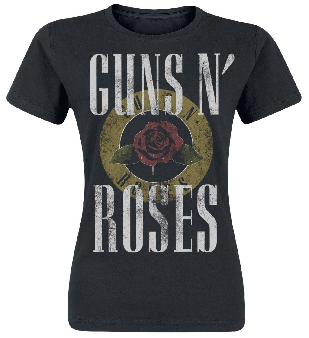 EMP "Rose Logo" T-Shirt schwarz von Guns N' Roses