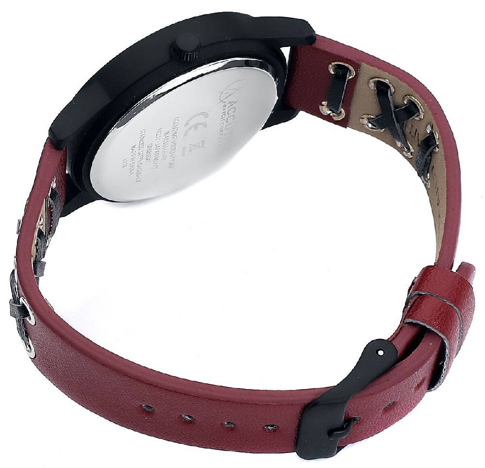 EMP "Rosen" Armbanduhren Rot/schwarz Von Rosen