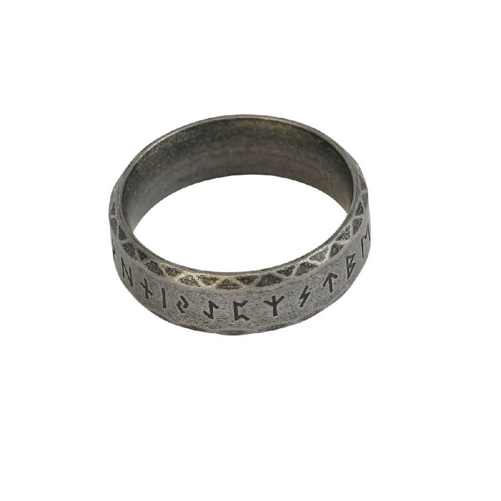 EMP "Runen" Ring Silberfarben Von EtNox