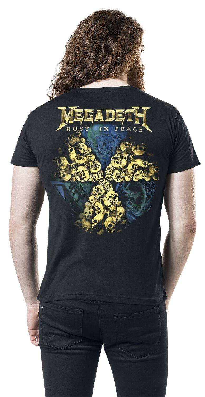 EMP "Rust In Peace" T-Shirt Schwarz Von Megadeth