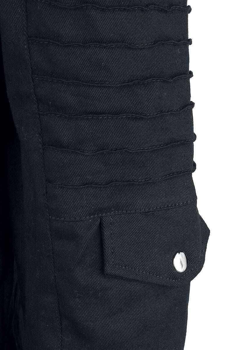 EMP "Salute Jacket" Winterjacke Schwarz Von Vixxsin