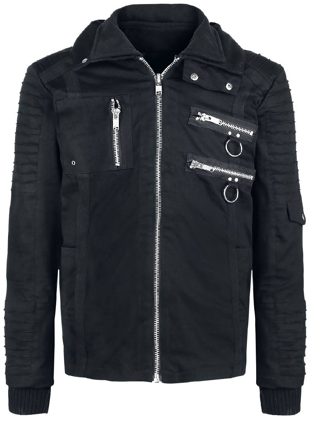 EMP "Salute Jacket" Winterjacke schwarz von Vixxsin