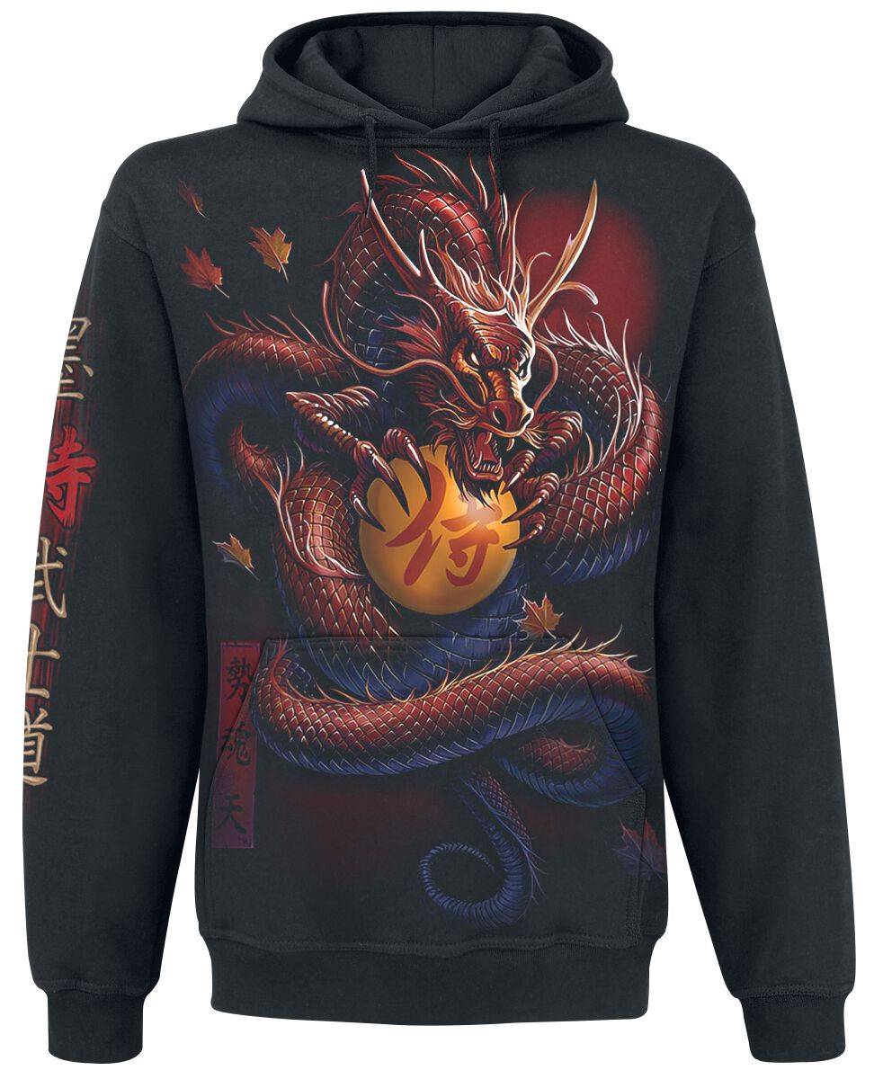 EMP "Samurai" Kapuzenpullover schwarz von Spiral