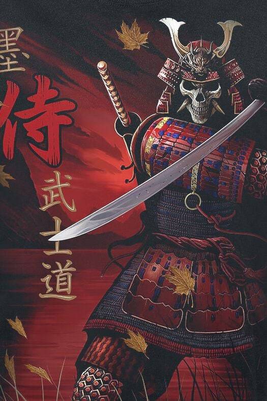 EMP "Samurai" Langarmshirt Schwarz Von Spiral