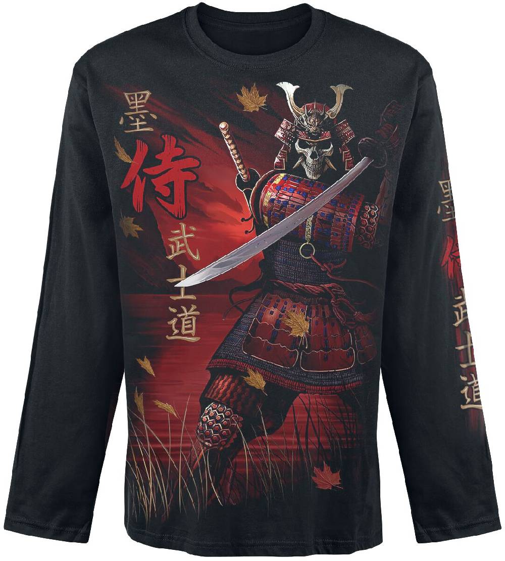 EMP "Samurai" Langarmshirt schwarz von Spiral