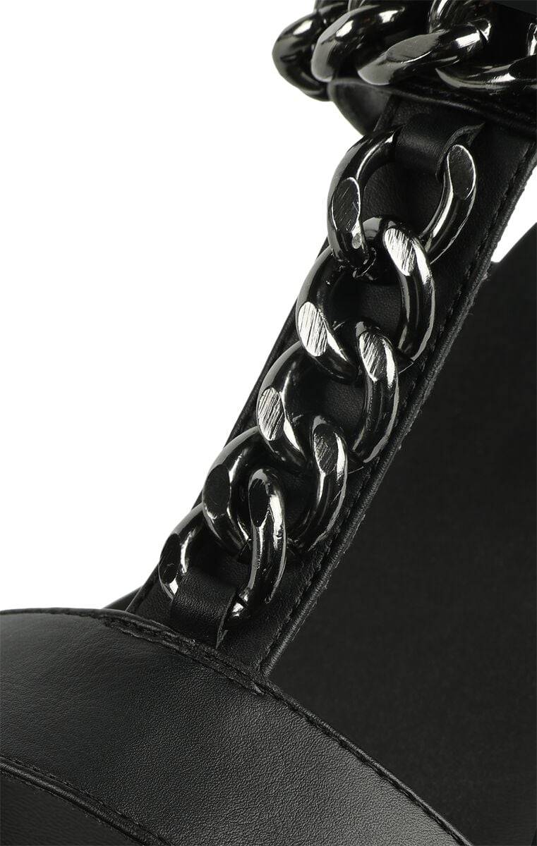 EMP Sandale Schwarz Von Black Premium By EMP