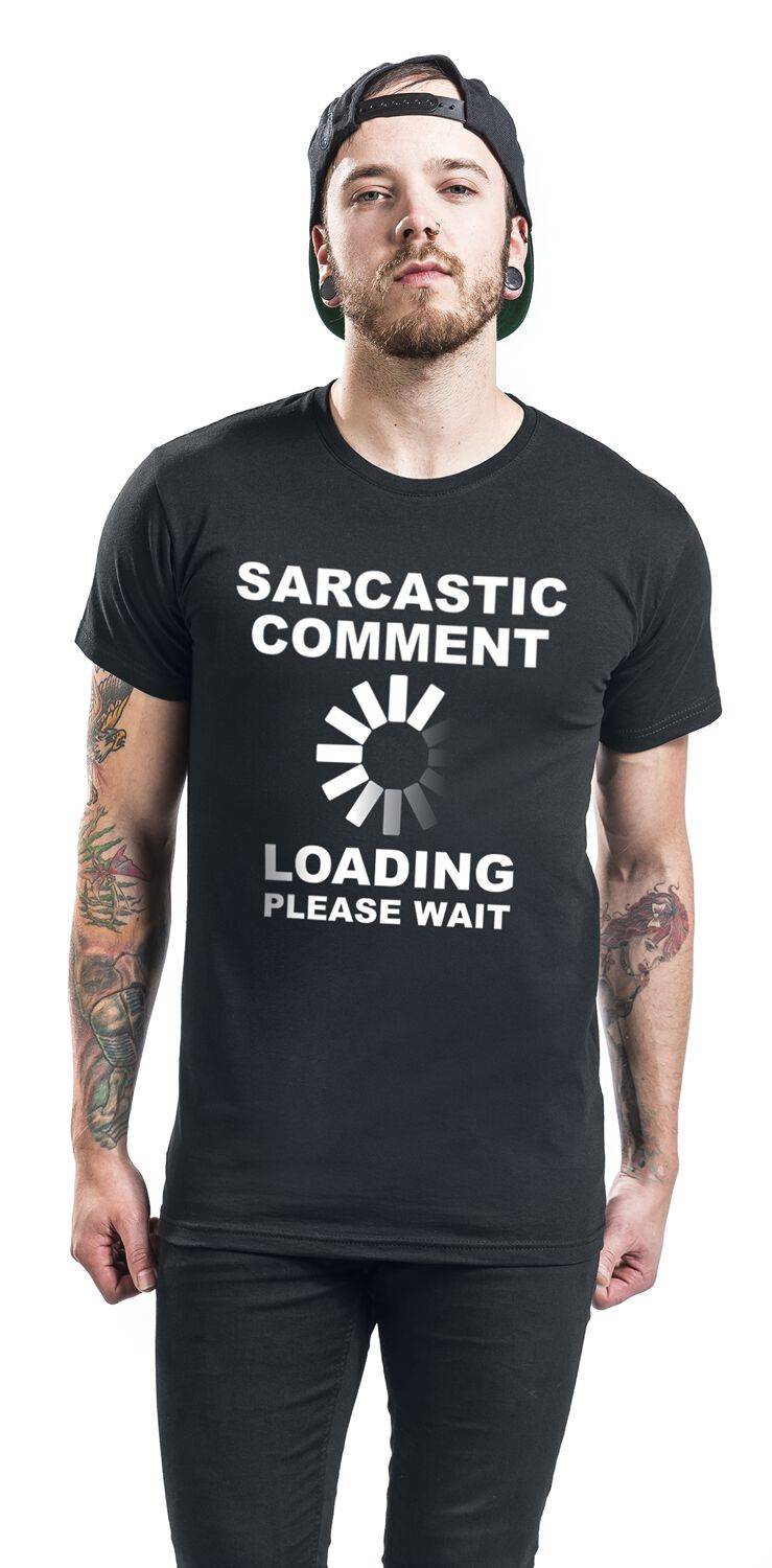 EMP "Sarcastic Comment" T-Shirt Schwarz Von Sprüche