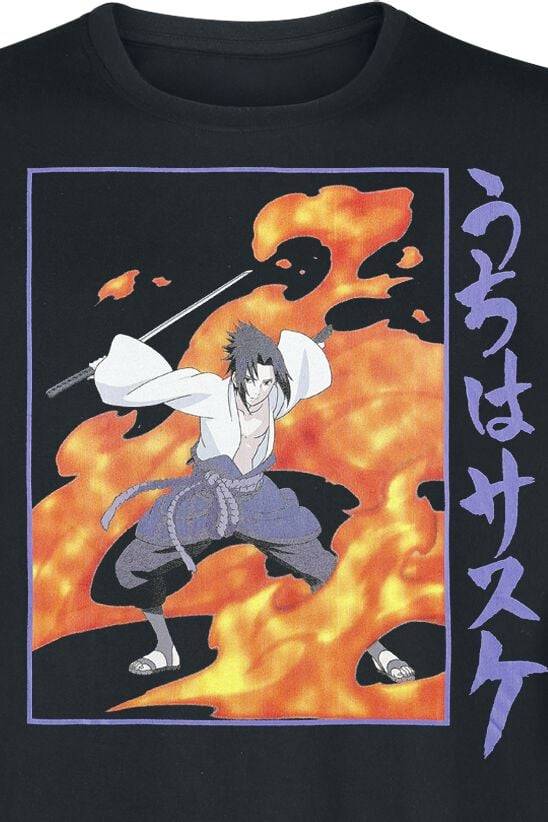 EMP "Sasuke" T-Shirt Schwarz Von Naruto