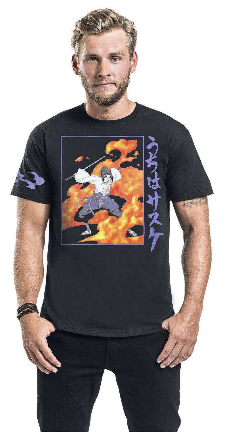 EMP "Sasuke" T-Shirt Schwarz Von Naruto