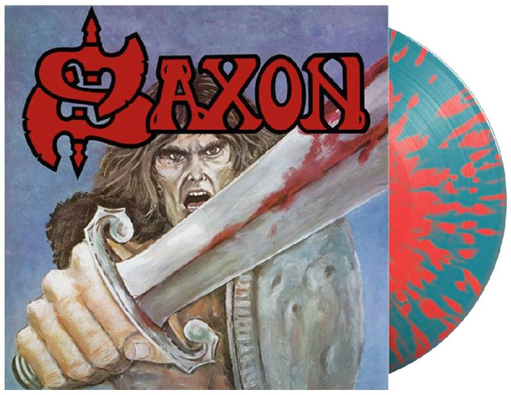 EMP "Saxon" LP splattered von Saxon