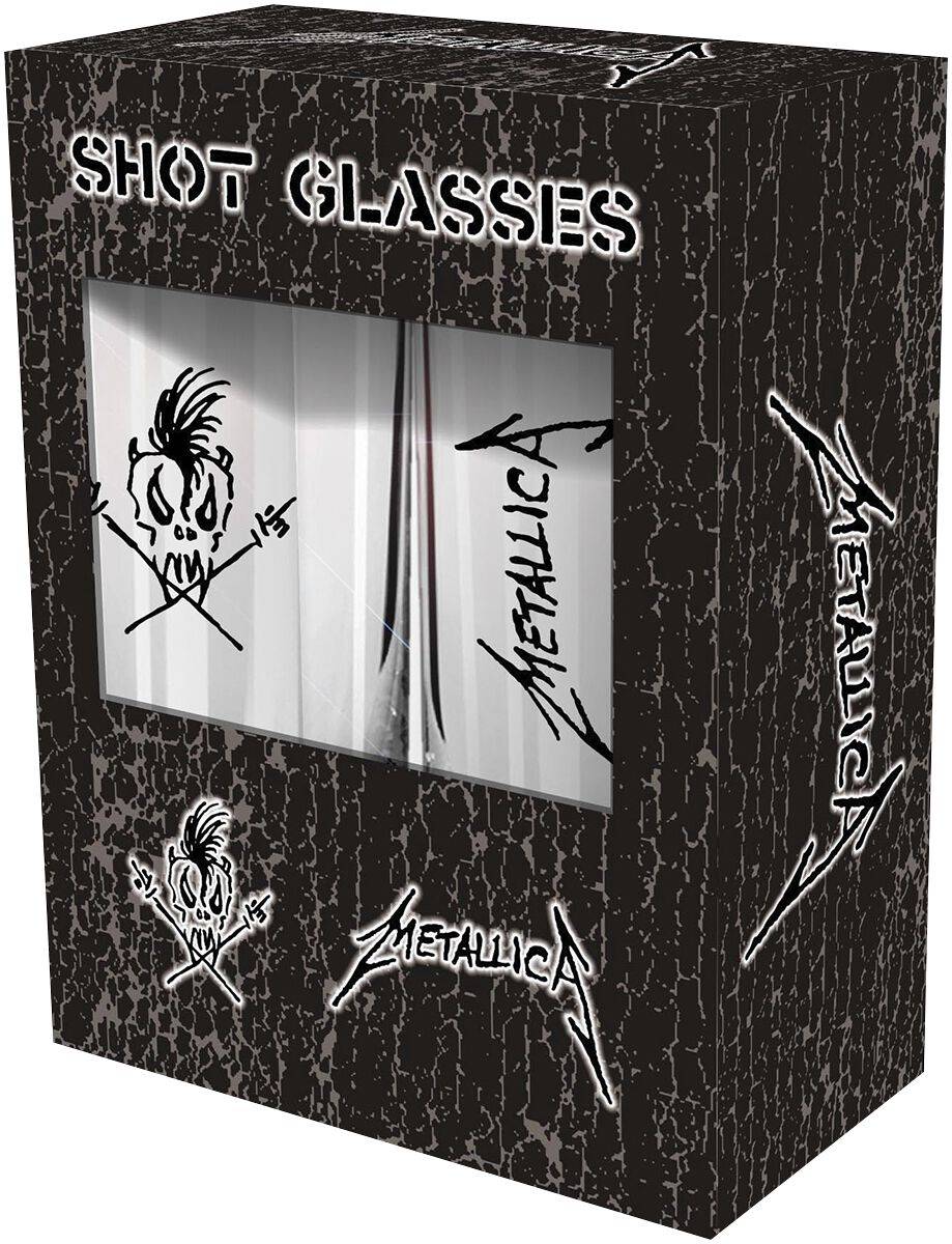 EMP "Scary Guy" Schnapsglas-Set klar von Metallica