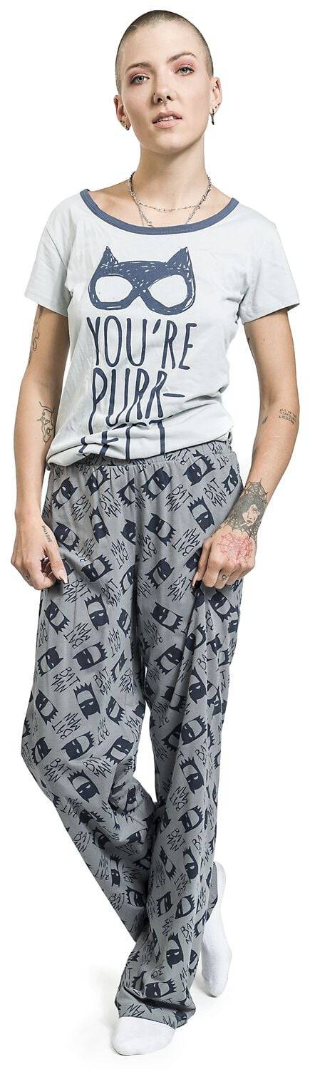 EMP Schlafanzug Blaugrau Von Batman