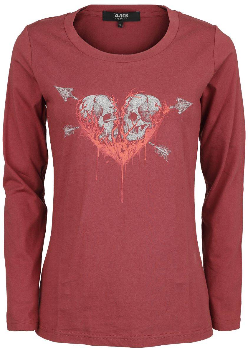 EMP Schlafanzug Bordeaux Von Black Premium By EMP