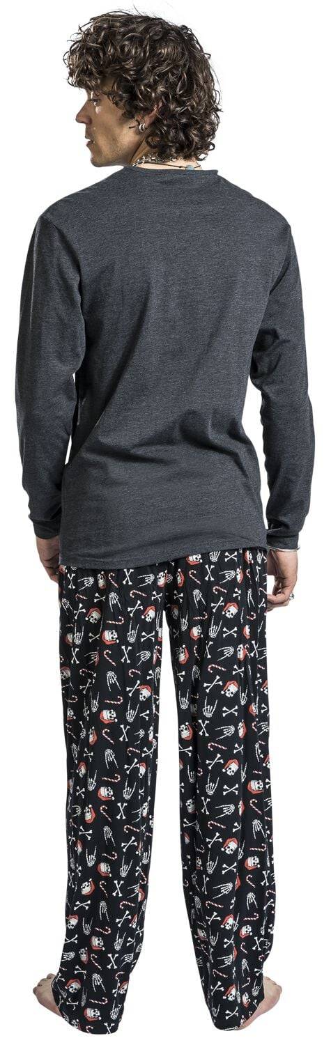 EMP Schlafanzug Grau Von Black Premium By EMP