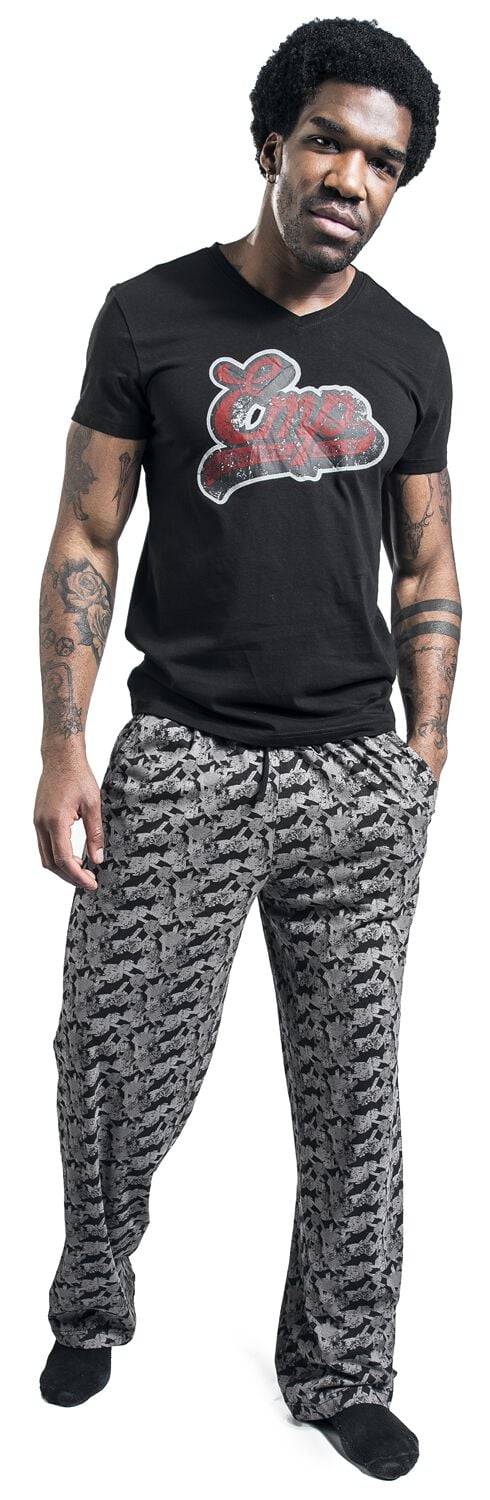 EMP Schlafanzug Schwarz Von EMP Stage Collection