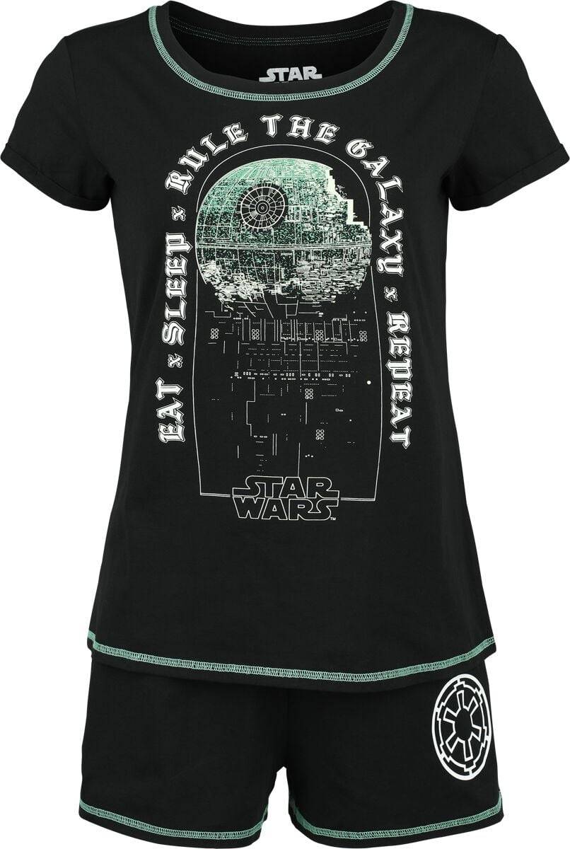 EMP Schlafanzug Schwarz Von Star Wars