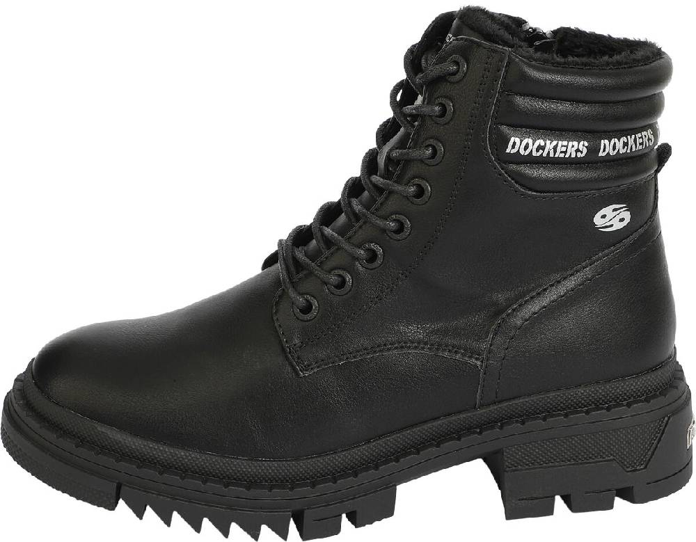 EMP "Schnürboots" Boot Schwarz Von Dockers By Gerli